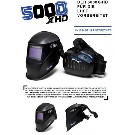 028/1303100   Schweisshelm SHINE 5000X-HD AIR PAPR